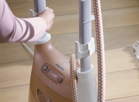 Choose from 5 steamer settings