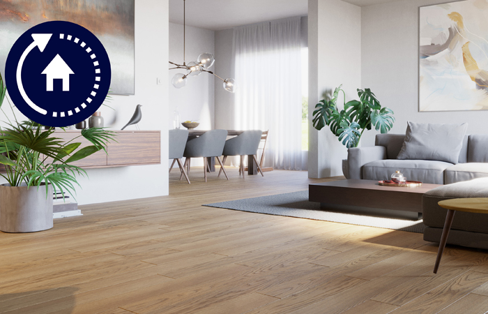 تنظيف المنزل بأكمله