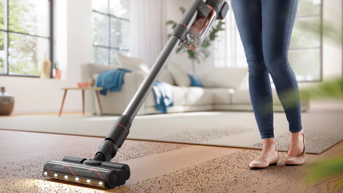 مقطع فيديو عن المكنسة اللاسلكية Aqua​من السلسلة 7000 من Philips